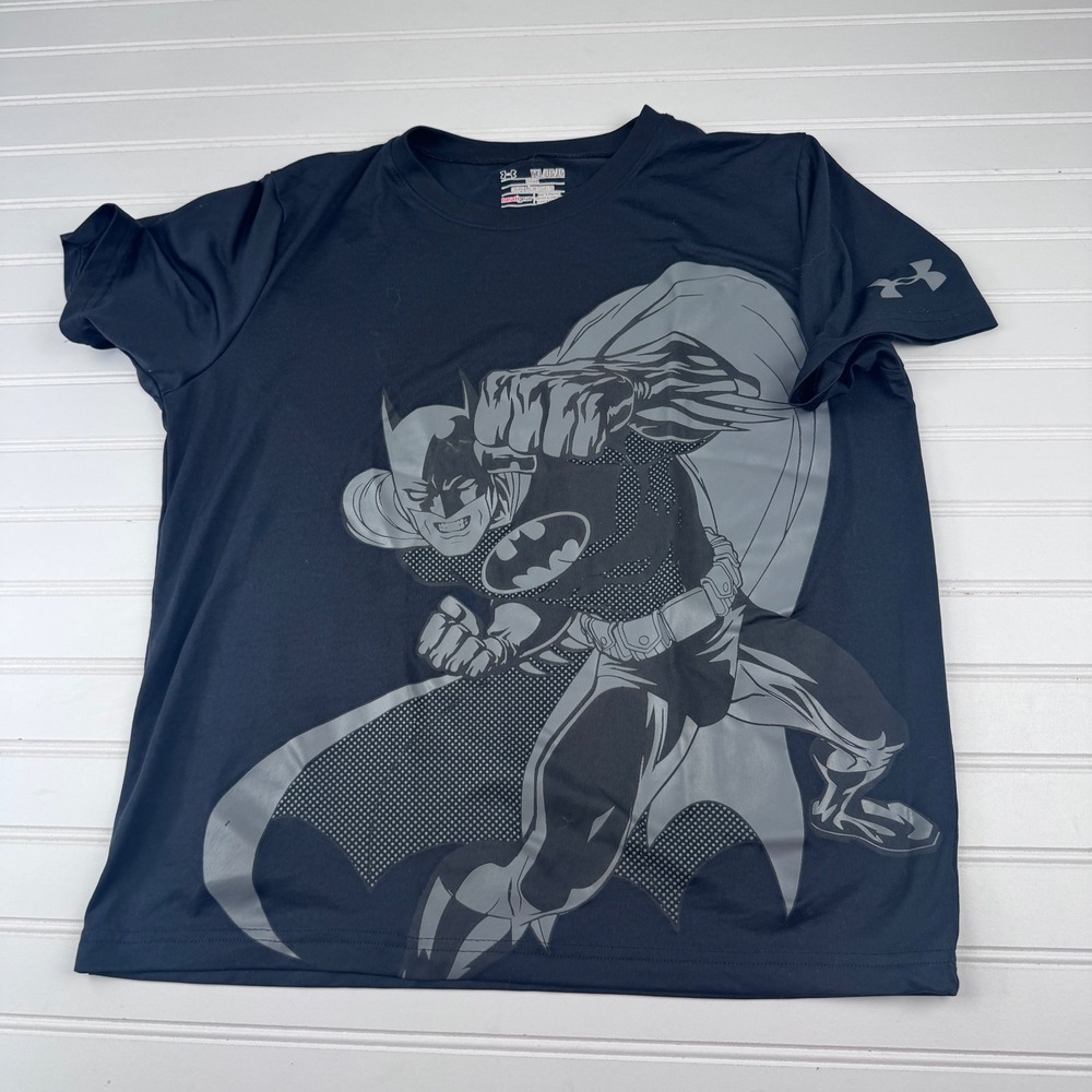 Under Armour Youth XL Loose Fit Batman Short Sleeve Tshirt
